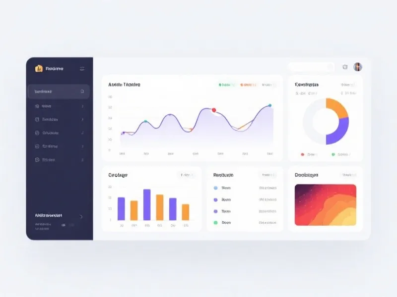 数据分析仪表盘